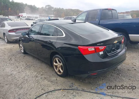 2016 Chevrolet Malibu Ls из США, поврежденный, VIN 1G1ZB5ST7GF266606